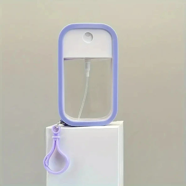 Silikon Kılıflı Anahtarlıklı Sprey Şişesi - Resim 3