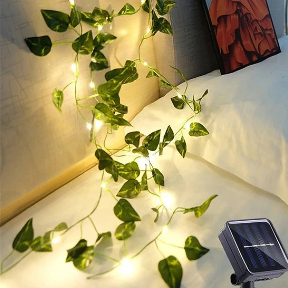 Güneş Enerjili Sarmaşık Led Dekor 5 Metre - Resim 2