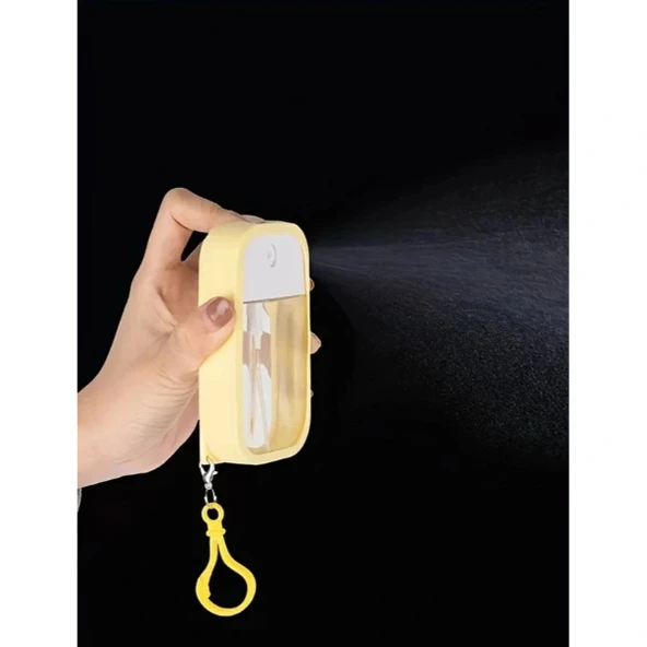 Silikon Kılıflı Anahtarlıklı Sprey Şişesi - Resim 4