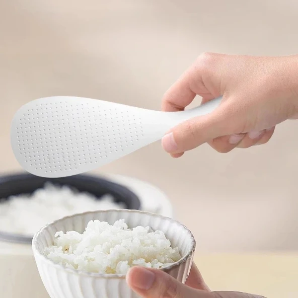 Devrilmeyen Yapışmayan Pilav Kaşığı - Resim 3