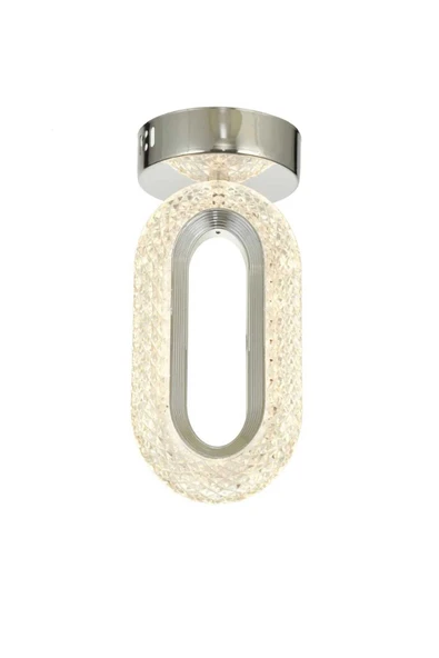 Marsel Lighting serra krom plafonyer avize 3 renk led ısıklı modern avize - Resim 2