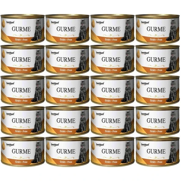 Bestpet Gurme Kedi Konservesi Cigerli 100 gr 20 Adet ürün görseli 1