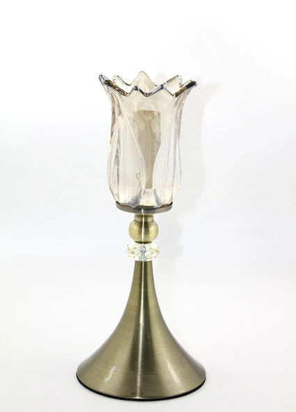 Cam Şamdan Tekli Model 2 ürün görseli 1