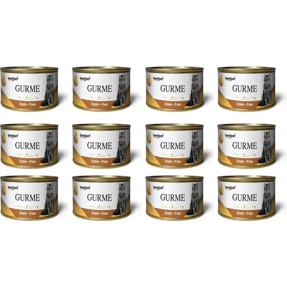 Bestpet Gurme Kedi Konservesi Ciğerli 100 gr 12'li ürün görseli 1