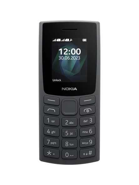 Nokia Nokıa 105 2023 Tuşlu Cep Telefonu (Nokia Türkiye Resmi Distribütör Garantili) Siyah ürün görseli 1