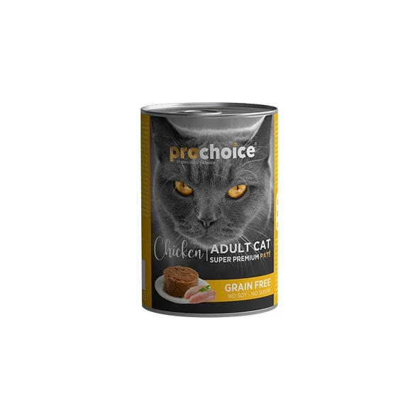 Pro Choice Tavuklu Yetişkin Kedi Konservesi 24X400 gr ürün görseli 1