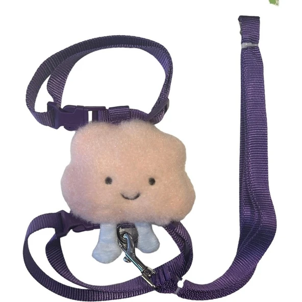 Catdoglife Clouds Kedi ve Köpek Gezdirme ve Göğüs Tasma Seti (Göğüs: 30 cm - 50 Cm) - Resim 3