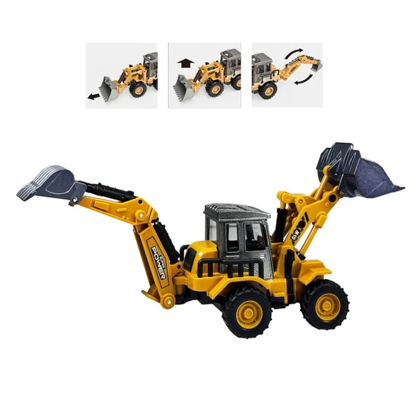 SZT-A9965 KUT SURT METAL 1 70 KAZICI VE YÜKLEYİCİ - Resim 2