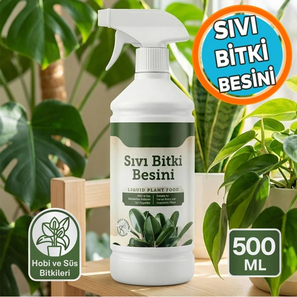 Sıvı Bitki Besini Hobi ve Süs Bitkileri İçin Besleyici Onarıcı Adapte Edici 500 ml Bitki Vitamini ürün görseli 1