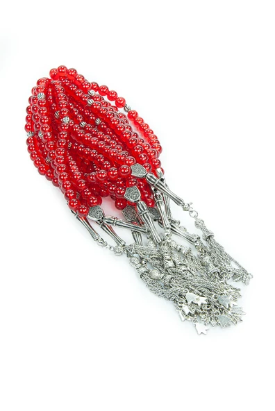 10 Adet 33lü Hac Umre Hediyelik Tesbih - Kırmızı - Resim 3