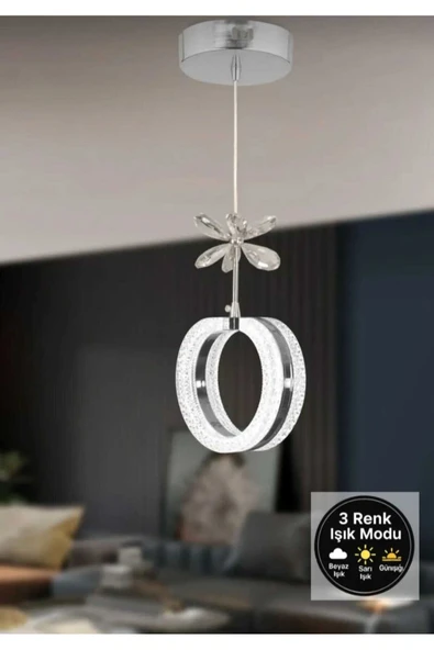 Marsel Lighting SEREİN TEKLİ KROM AVİZE ürün görseli 1