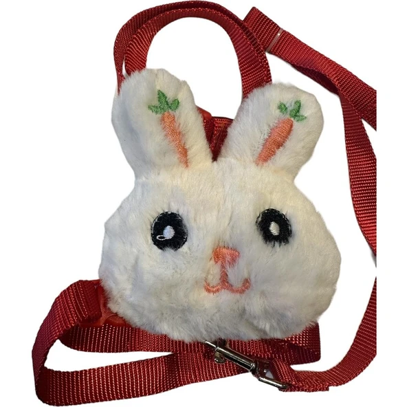 Catdoglife Bunny Kedi ve Köpek Gezdirme ve Göğüs Tasma Seti (Göğüs: 30 cm - 50 Cm) - Resim 4