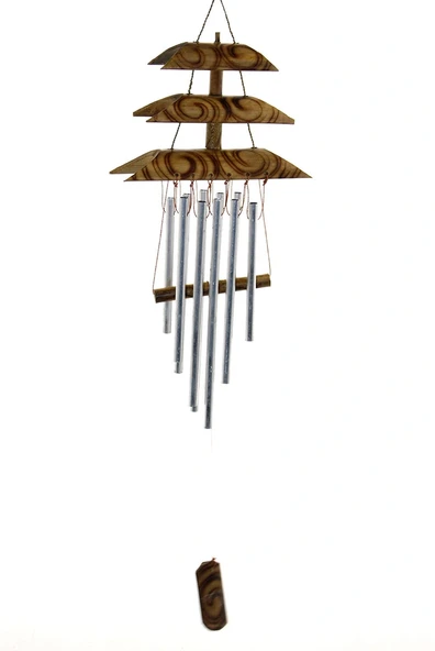 Bambu Metal Çanlı Rüzgar Çanı ürün görseli 1