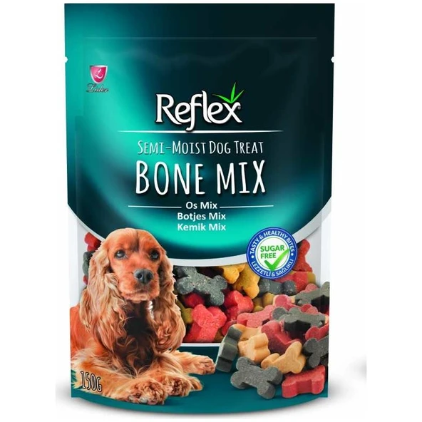 Reflex Semi-Moist Bone Mix 150 gr Köpek Ödül Maması ürün görseli 1