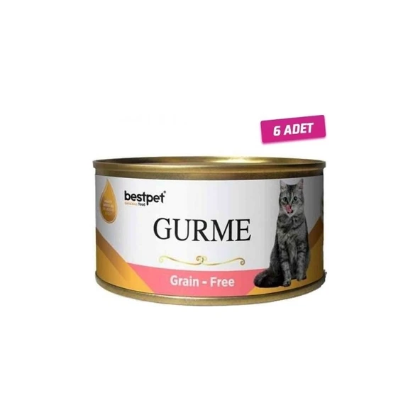 Bestpet  Gurme Jöleli Somonlu Kısırlaştırılmış Kedi Konservesi 100 gr ürün görseli 1