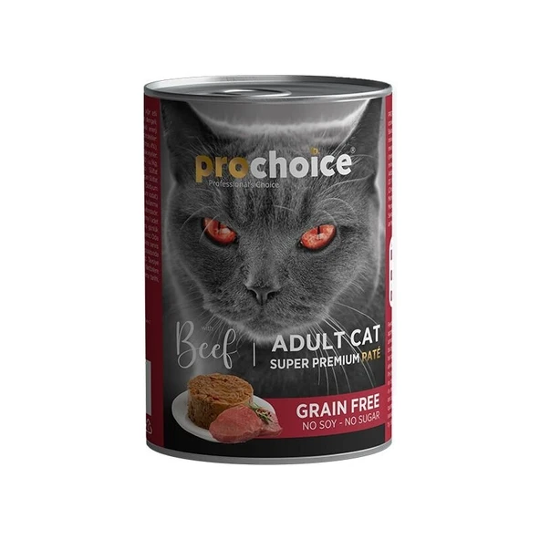 Pro Choice Adult Biftekli Yetişkin Kedi Konservesi 400 gr ürün görseli 1
