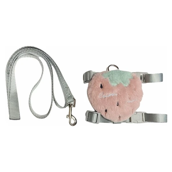 Doglife Heart Kedi ve Köpek Gezdirme ve Göğüs Tasma Seti - Resim 3