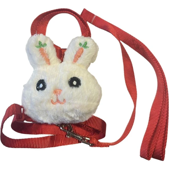 Catdoglife Bunny Kedi ve Köpek Gezdirme ve Göğüs Tasma Seti (Göğüs: 30 cm - 50 Cm) ürün görseli 1