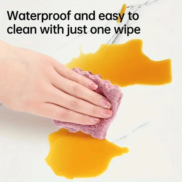 Gri Mermer Desen Duvar Sticker (30x30) - Resim 5