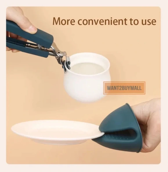 Tabak Tepsi Kelepçesi Yanma Önleyici - Resim 3