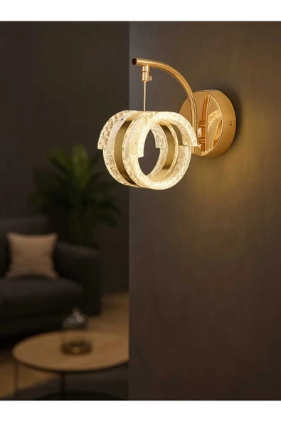 Marsel Lighting alya 3 rek led secenekli aplik ürün görseli 1