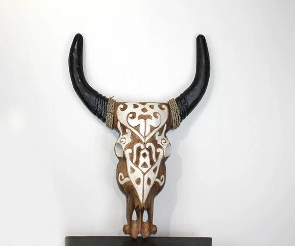 Duvara Asmalı Bufalo Kafası ürün görseli 1