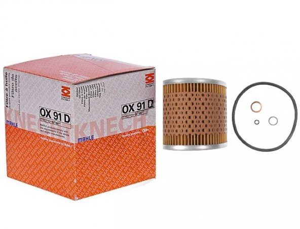 BMW E30 E34 E36 M40 M42 VE M43 MOTOR MAHLE YAĞ FİLTRESİ 1727300 ürün görseli