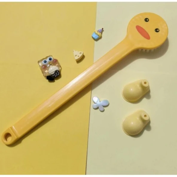 Ördek Tasarımlı Yumuşak Uçlu Vücut Kese Fırçası - Resim 2