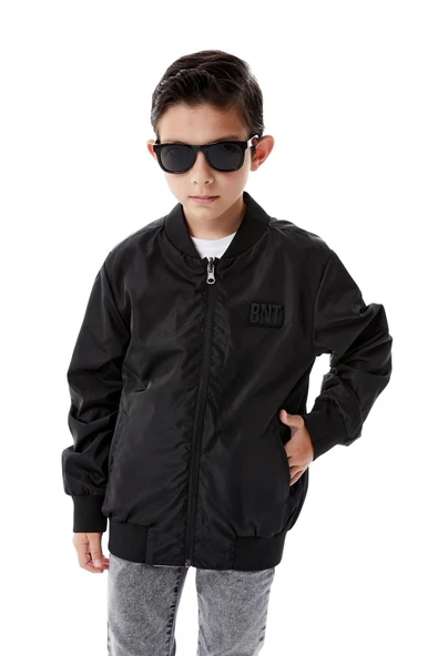 Erkek Çocuk Kapüşonlu Çift Taraflı Mevsimlik Yağmurluk 51364 - Resim 8