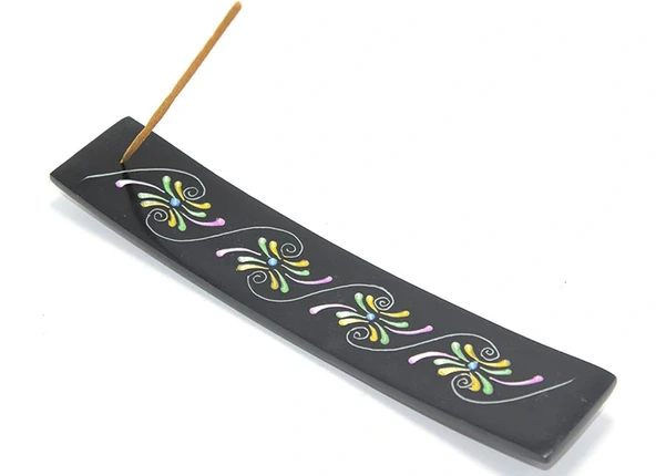 Obsidian Taşı Kayık Tütsülük Model 7 ürün görseli 1