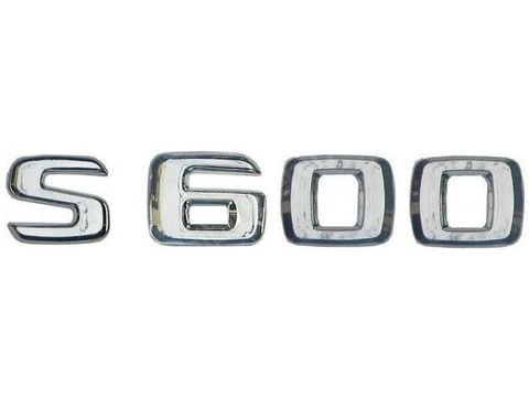 MERCEDES S600 YAZI ŞİLDİ 1408173515