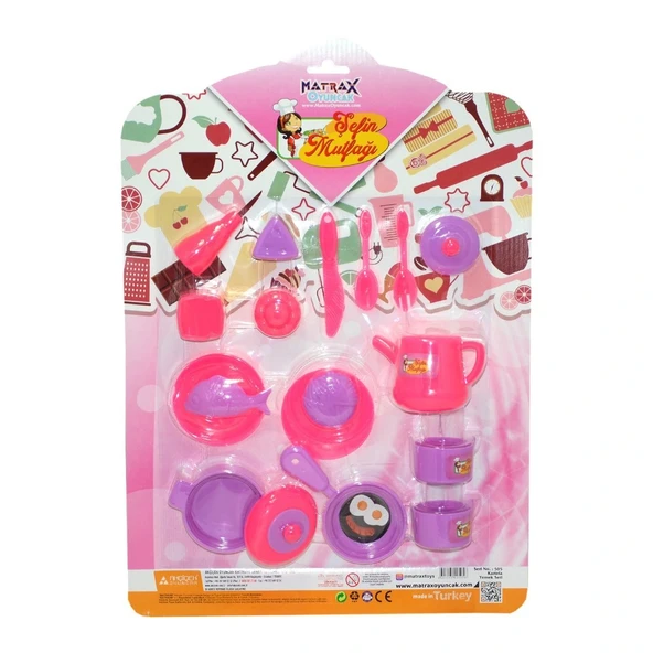 505 Akçiçek, Yemek Seti ürün görseli 1