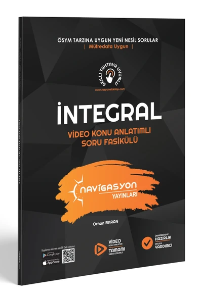 Limit - Türev - Integral Video Konu Anlatımlı Soru Bankası Seti (3 KİTAP) - Resim 2