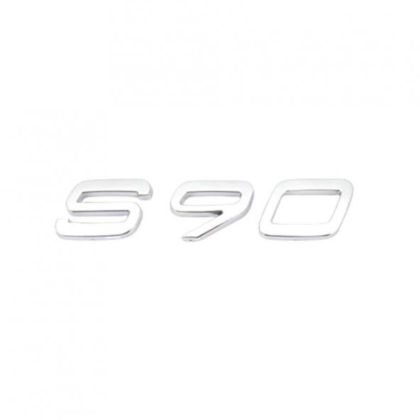 VOLVO S90 YAZI BAGAJ YAZISI LOGO AMBLEM