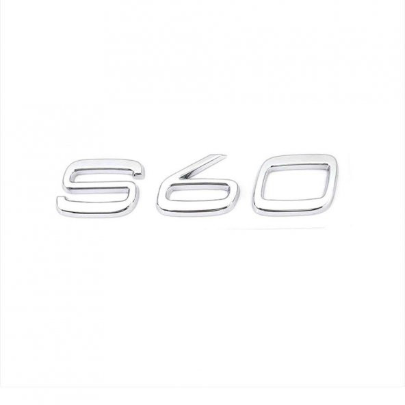 VOLVO S60 YAZI BAGAJ YAZISI LOGO AMBLEM