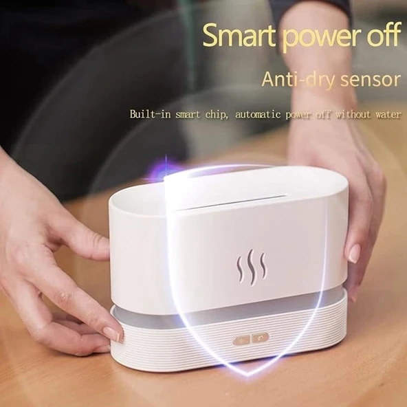 Şömine Tasarımlı Hava Nemlendirici - Resim 4