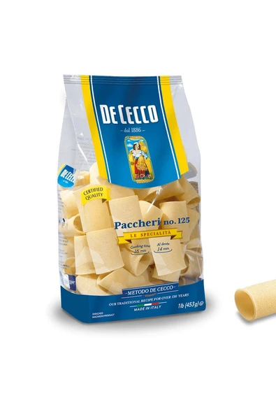 De Cecco Paccheri 500 G ürün görseli 1