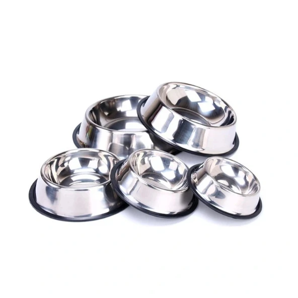 Paslanmaz Çelik Metal Mama Kabı 34 cm. - Resim 4