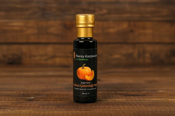 Kabak Çekirdeği Yağı 100 ml Soğuk Sıkım - Resim 2