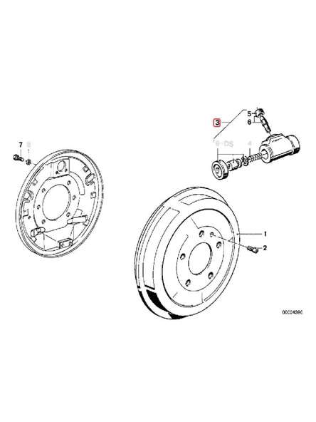 BMW E23 E24 E28 VE E30 FEBİ ŞANZUMAN TAKOZU OEM NO 23711175939 - 2