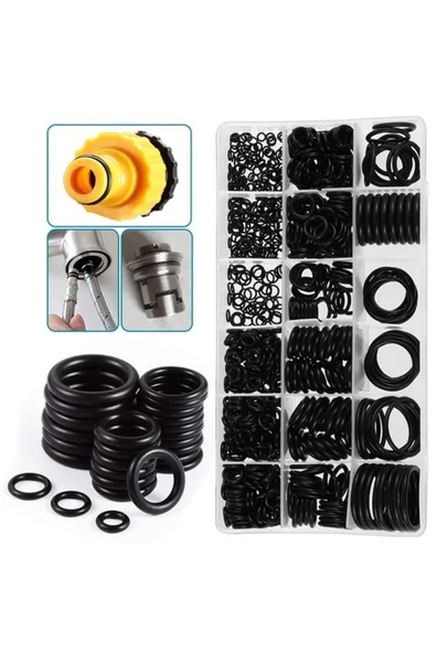 Powermaster PM-28533 800 Parça Kauçuk Conta Halka Seti O-Ring Nitril NBR Su Geçirmez ürün görseli 1