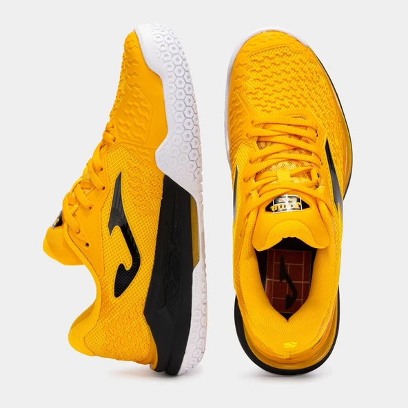 Joma TACEW2508C Ace 2508 Erkek Sarı Tenis Ayakkabı Toprak Kort - Resim 4