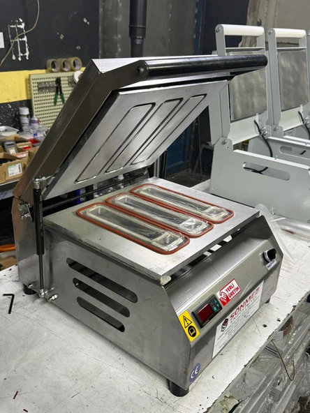 Sönmez Vakum Çiğköfte Dürüm Paketleme Makinesi Sos + Dürüm - Resim 3