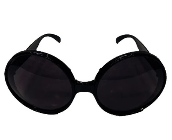 80 li Yıllar Siyah Renk Nostalji Yeşilçam Parti Gözlüğü ürün görseli 1