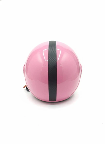 KASK ÇENE AÇIK PEMBE - Resim 2