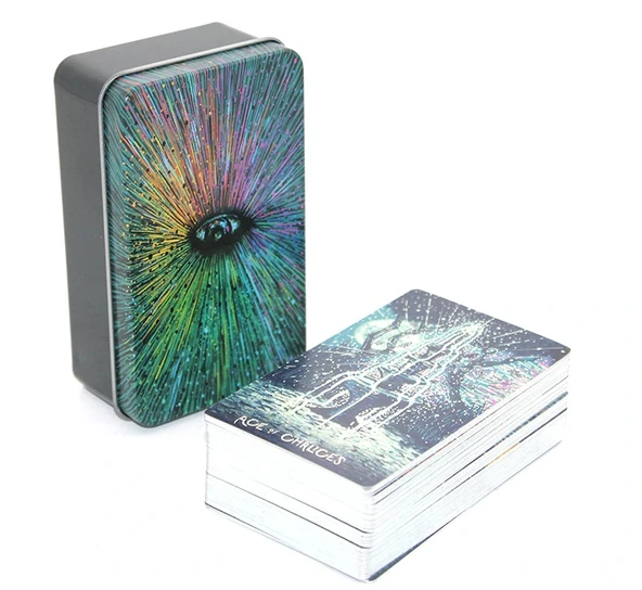 Metal Kutulu Tarot Kartı Prisma ürün görseli 1