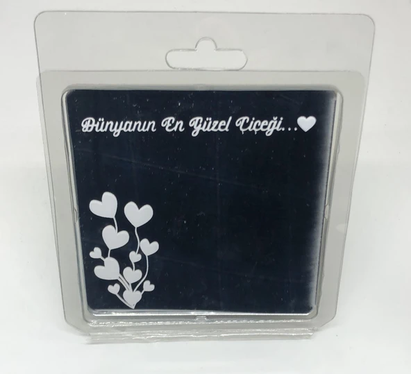 Hot Flowers, Mini Buket Love Flowers Tasarım Pembe Çiçek, Koleksiyonluk, Sevgiliye Hediye Çiçek - Resim 2