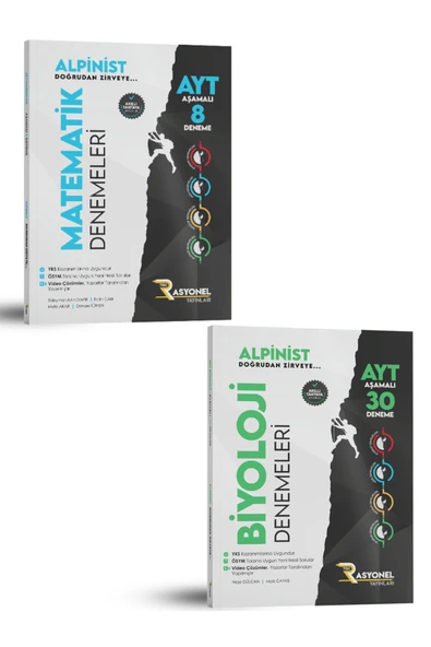 AYT Matematik - Ayt Biyoloji AŞAMALI Deneme Seti (Müfredata Uygun- 38 Deneme - ÖSYM Ayarında) ürün görseli 1