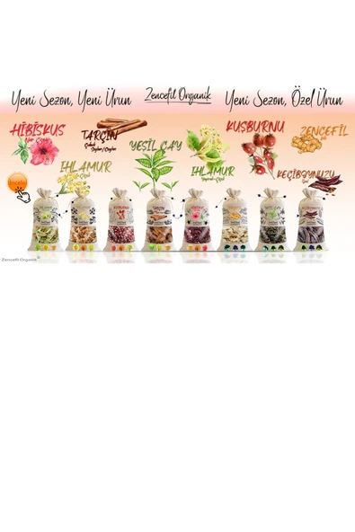 3 Adet Bez Torba Çiçek Ihlamur 140 Gr. X 3 Ad. Yeni Mahsül Saf Çiçek Ihlamur - Resim 3