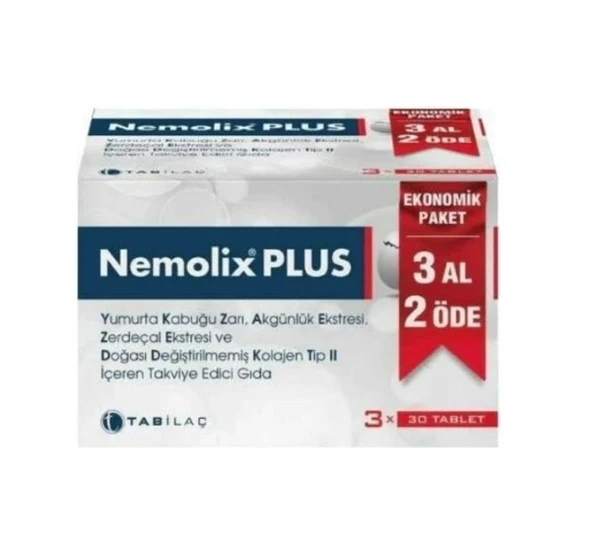 Nemolix Plus 30 Tablet - 3 Al 2 Öde ürün görseli 1
